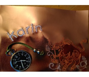 Stickserie - Zodiac Sternzeichen Line Art